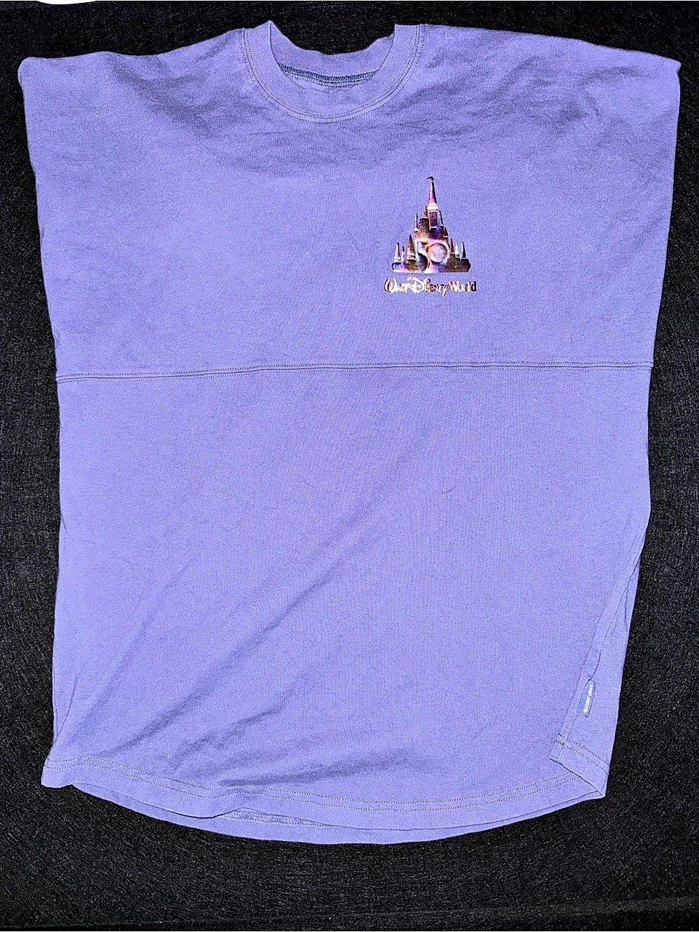Walt Disney World 50th Anniversary Purple T-Shirt Size Medium Like New